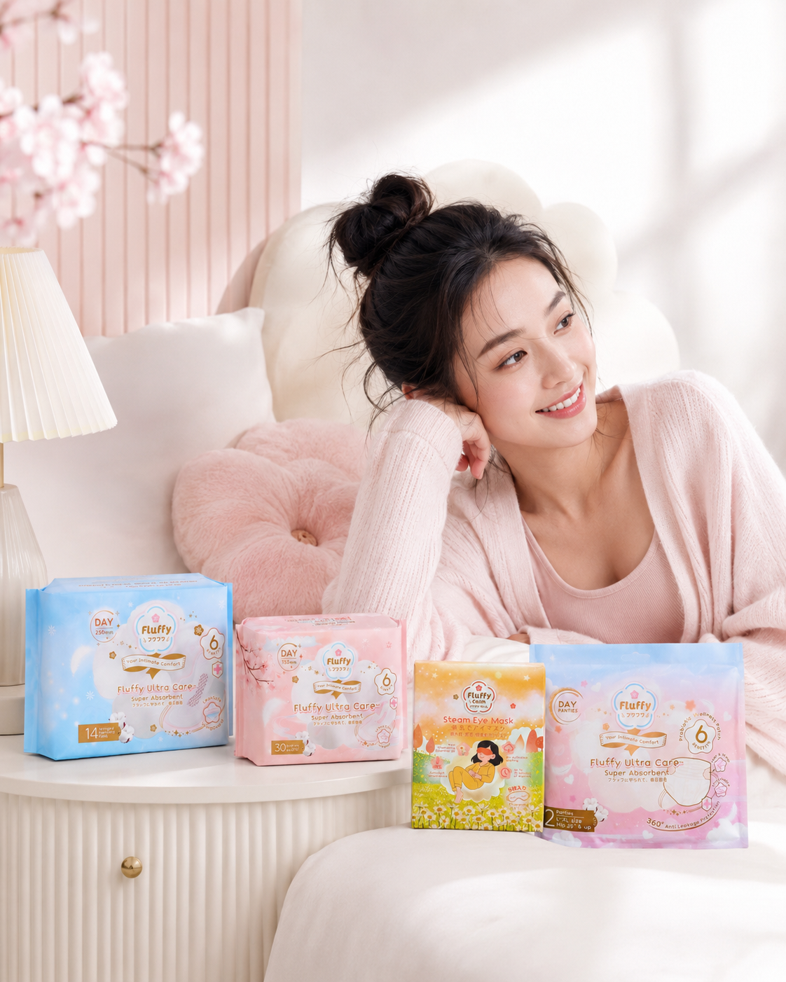 Fluffy feminine wellness